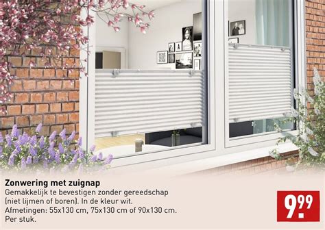 zonwering raam zuignap